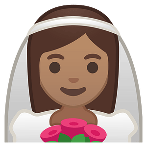 Noto Emoji Oreo 1F470 1F3fd