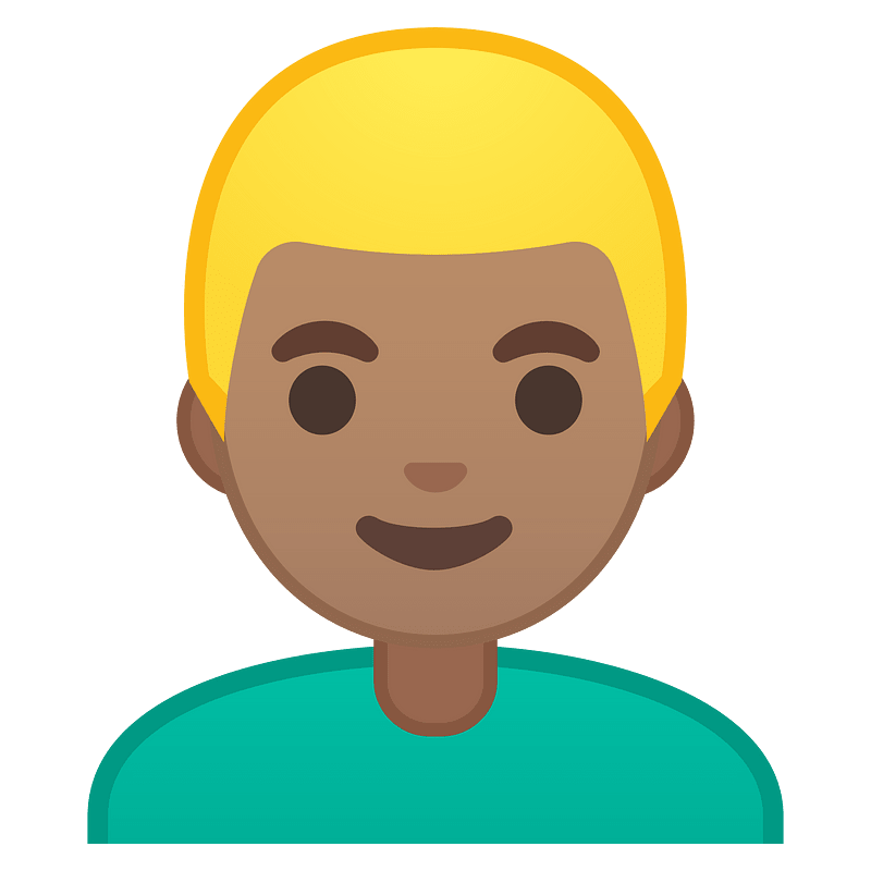 Noto Emoji Oreo 1F471 1F3fd 200D 2642