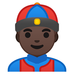 Noto Emoji Oreo 1F472 1F3ff