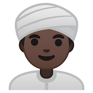 Noto Emoji Oreo 1F473 1F3ff 200D 2642