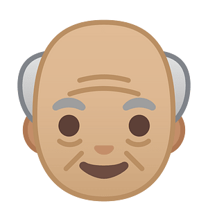 Noto Emoji Oreo 1F474 1F3fc