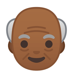 Noto Emoji Oreo 1F474 1F3fe