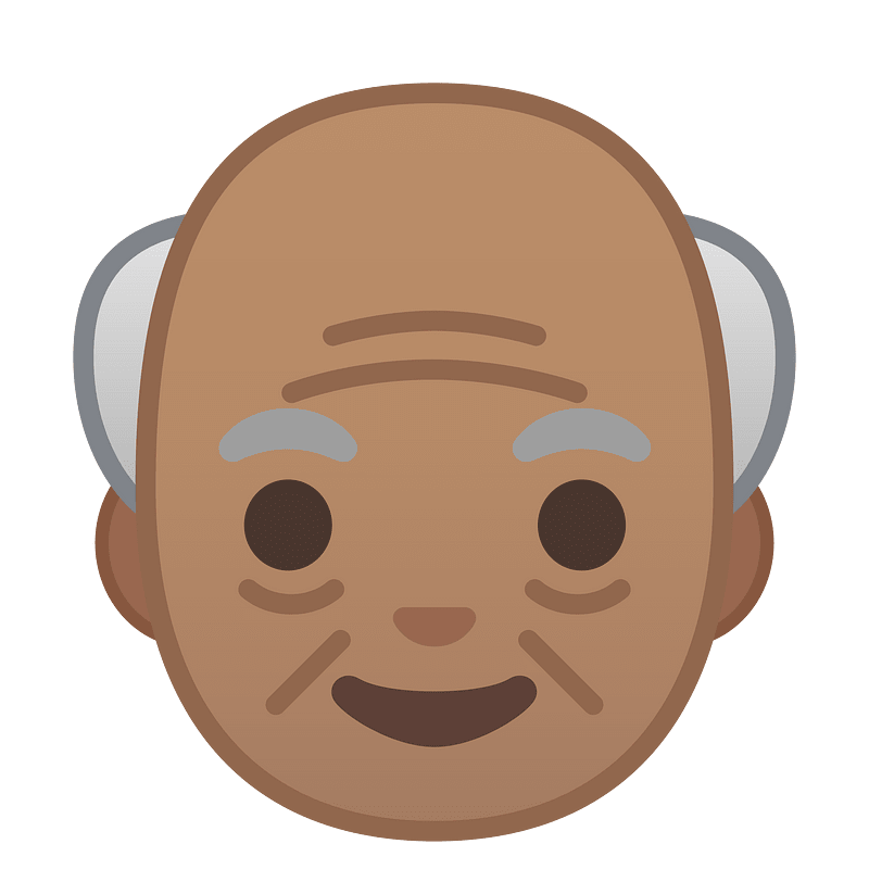 Noto Emoji Oreo 1F474 1F3fd