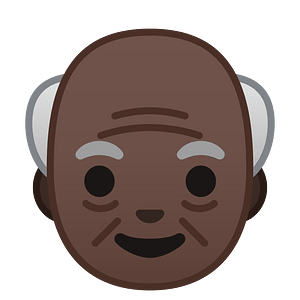 Noto Emoji Oreo 1F474 1F3ff