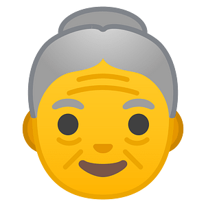 Noto Emoji Oreo 1F475
