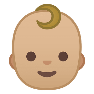 Noto Emoji Oreo 1F476 1F3fc