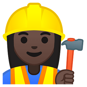 Noto Emoji Oreo 1F477 1F3ff 200D 2640
