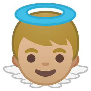 Noto Emoji Oreo 1F47c 1F3fc