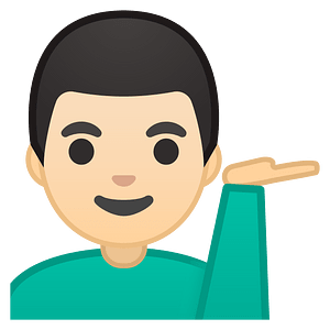 Noto Emoji Oreo 1F481 1F3fb 200D 2642
