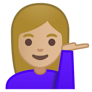 Noto Emoji Oreo 1F481 1F3fc 200D 2640