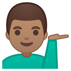 Noto Emoji Oreo 1F481 1F3fd 200D 2642