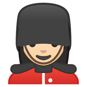 Noto Emoji Oreo 1F482 1F3fb 200D 2640