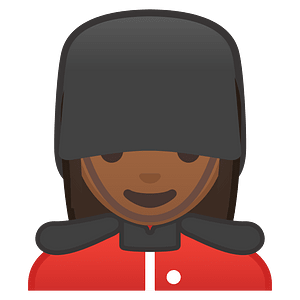Noto Emoji Oreo 1F482 1F3fe 200D 2640
