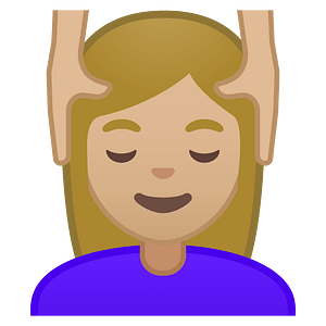 Noto Emoji Oreo 1F486 1F3fc 200D 2640