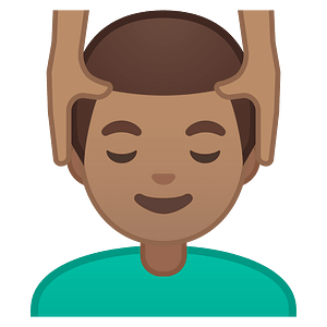 Noto Emoji Oreo 1F486 1F3fd 200D 2642