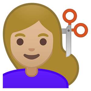 Noto Emoji Oreo 1F487 1F3fc 200D 2640