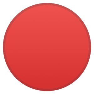 Noto Emoji Oreo 1F534