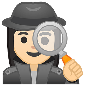 Noto Emoji Oreo 1F575 1F3fb 200D 2640