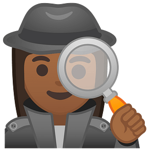 Noto Emoji Oreo 1F575 1F3fe 200D 2640
