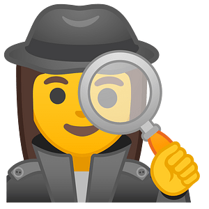Noto Emoji Oreo 1F575 200D 2640