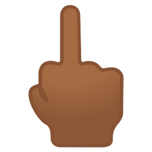 Noto Emoji Oreo 1F595 1F3fe