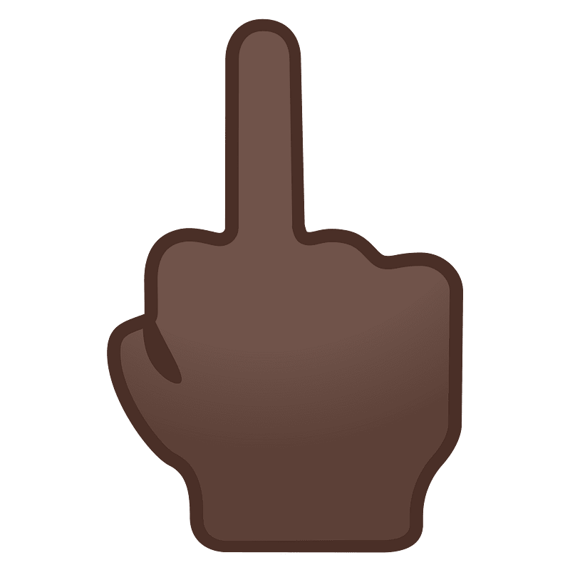 Noto Emoji Oreo 1F595 1F3ff
