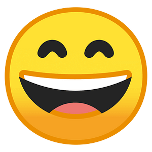 Noto Emoji Oreo 1F604