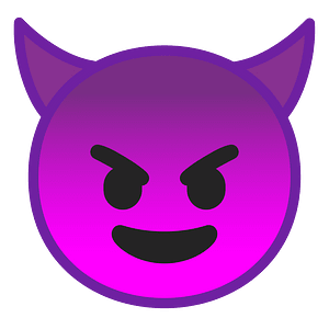 Noto Emoji Oreo 1F608