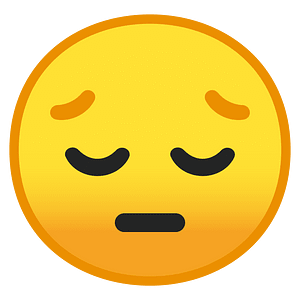 Noto Emoji Oreo 1F614