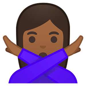 Noto Emoji Oreo 1F645 1F3fe 200D 2640