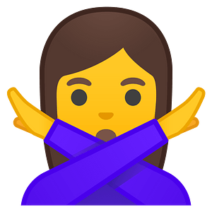Noto Emoji Oreo 1F645 200D 2640