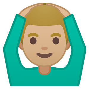 Noto Emoji Oreo 1F646 1F3fc 200D 2642