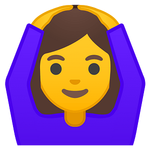 Noto Emoji Oreo 1F646 200D 2640