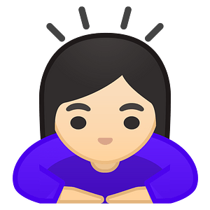 Noto Emoji Oreo 1F647 1F3fb 200D 2640