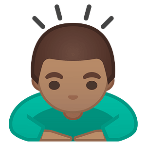 Noto Emoji Oreo 1F647 1F3fd 200D 2642
