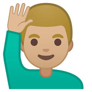 Noto Emoji Oreo 1F64b 1F3fc 200D 2642