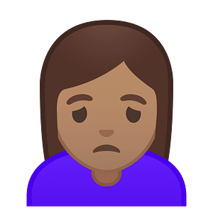 Noto Emoji Oreo 1F64d 1F3fd 200D 2640