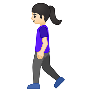Noto Emoji Oreo 1F6b6 1F3fb 200D 2640