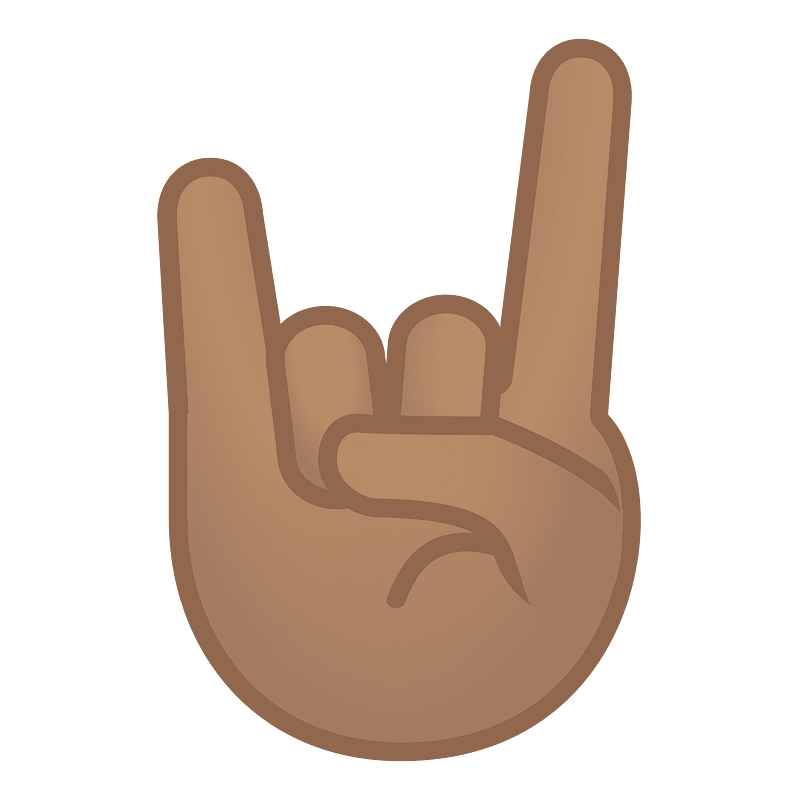 Noto Emoji Oreo 1F918 1F3fd