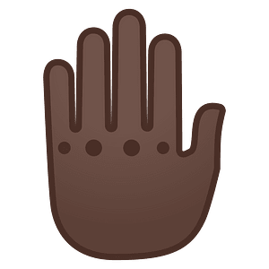 Noto Emoji Oreo 1F91a 1F3ff