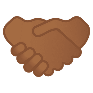 Noto Emoji Oreo 1F91d 1F3fe