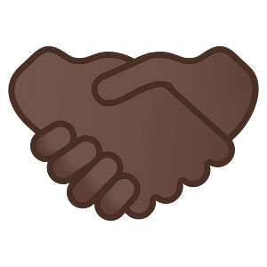 Noto Emoji Oreo 1F91d 1F3ff
