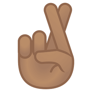 Noto Emoji Oreo 1F91e 1F3fd