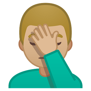 Noto Emoji Oreo 1F926 1F3fc 200D 2642
