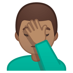 Noto Emoji Oreo 1F926 1F3fd 200D 2642