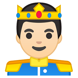 Noto Emoji Oreo 1F934 1F3fb