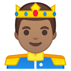 Noto Emoji Oreo 1F934 1F3fd