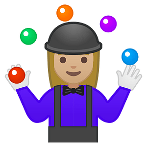 Noto Emoji Oreo 1F939 1F3fc 200D 2640