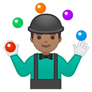 Noto Emoji Oreo 1F939 1F3fd 200D 2642