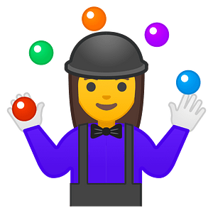 Noto Emoji Oreo 1F939 200D 2640